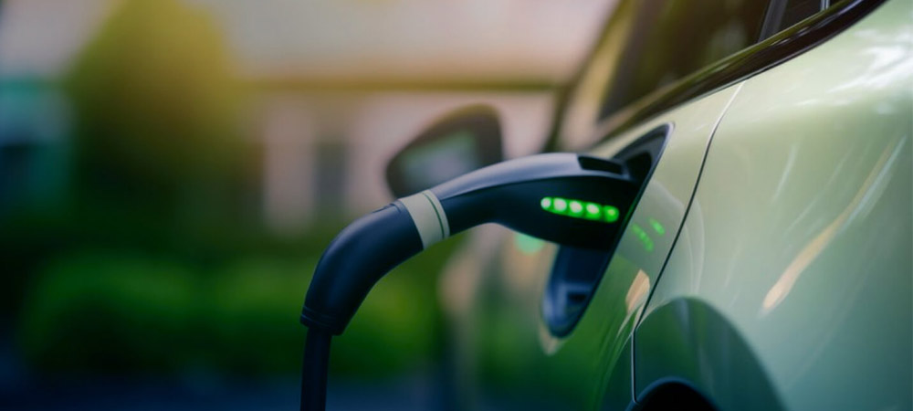 Elektroauto beim Laden